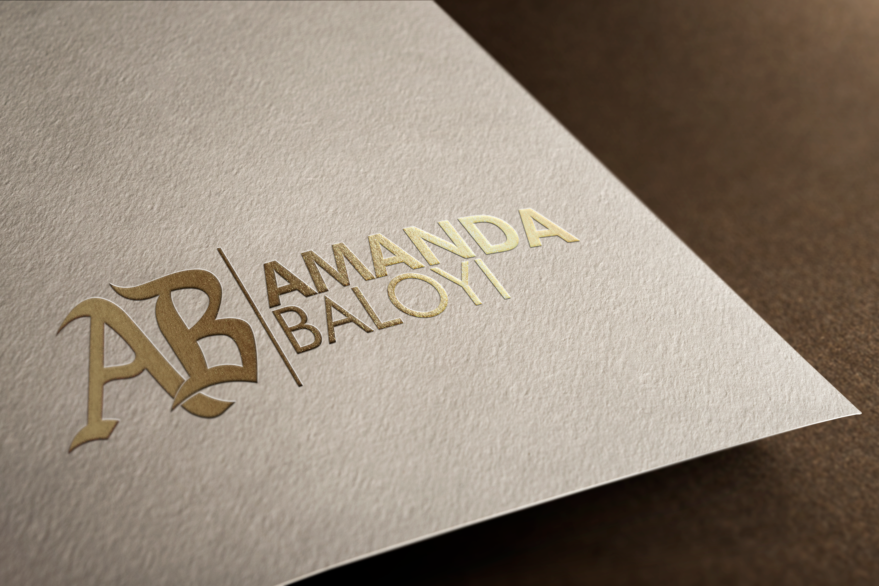 Amanda Baloyi Logo Design