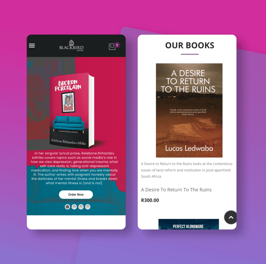 Mobile Responsive website design