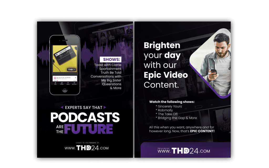 Podcast poster design